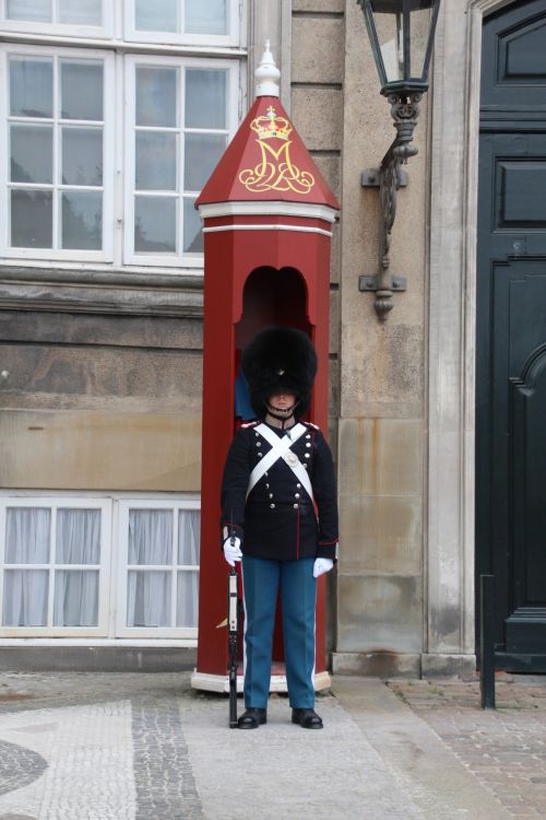 Place Guard At Amalienborg Palace