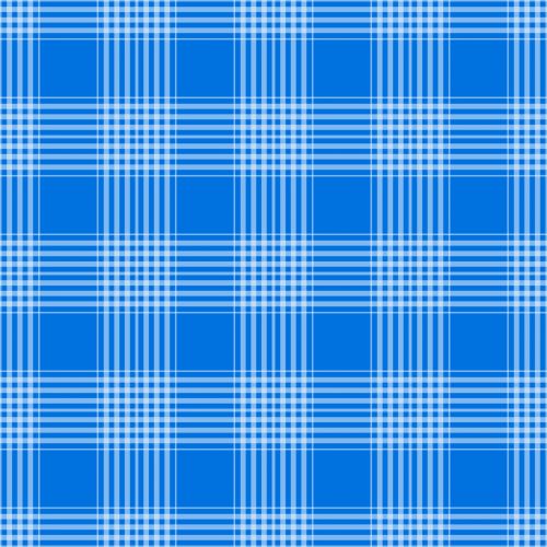 Plaid Checks Background Blue