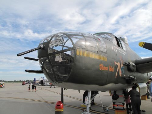 plane bomber vintage