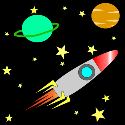 planet rocket space