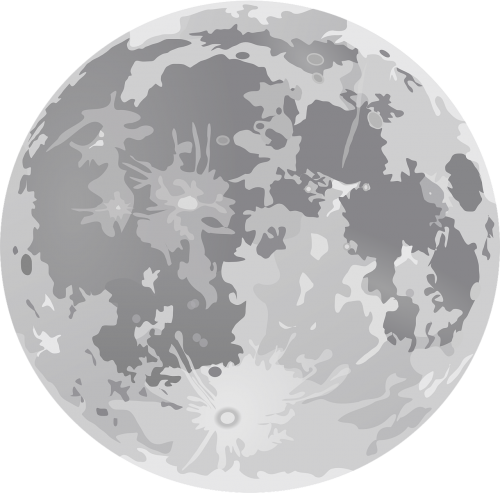 planet moon globe
