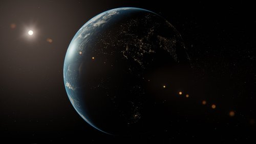 planet  atmosphere  night