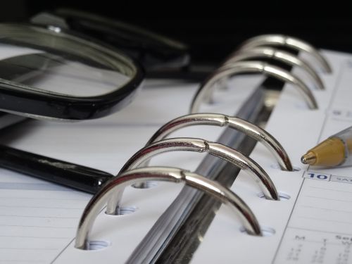 planner glasses time management