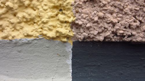 plaster wall four color
