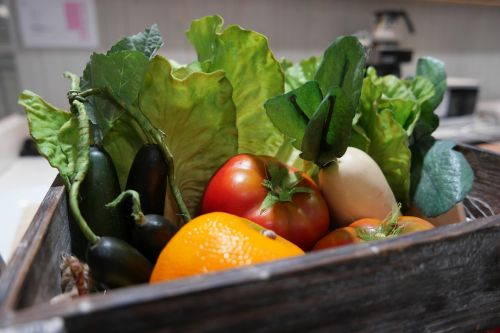 plastic decoration vegetables