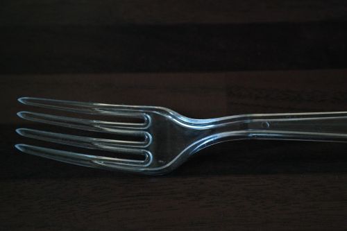 plastic fork fork plastic cutlery