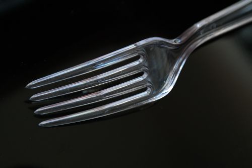 plastic fork fork plastic cutlery