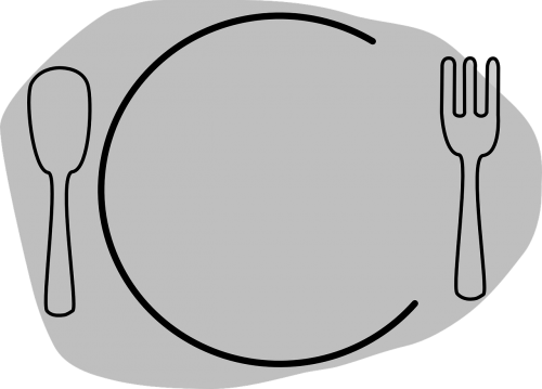 plate fork dishes