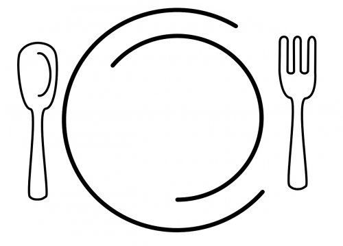 plate dinner restaurant