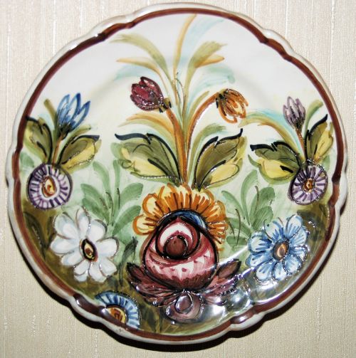 plate porcelain wall decoration