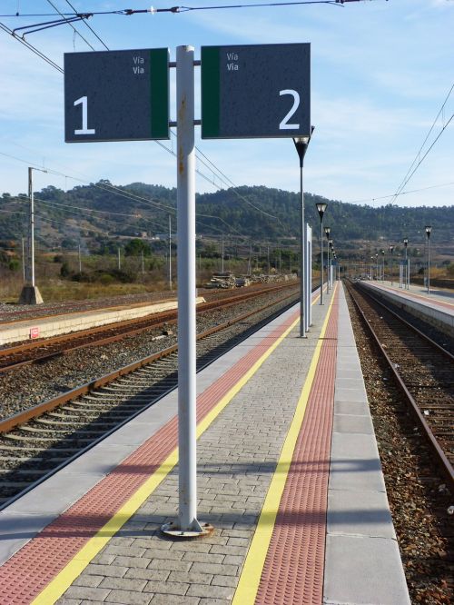 platform station train