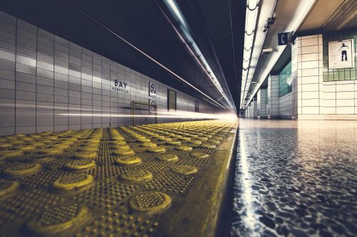 platform underground subway