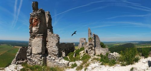 plavecký castle ruins castle