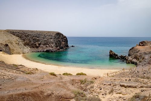 playa del papagayo lanzarote canary islands