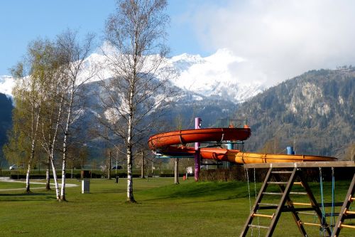 playground water slide uttendorf