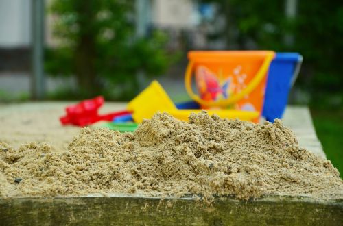 playground sand sand pit