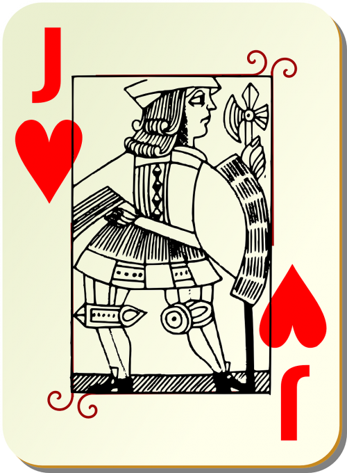 playing card knave card deck