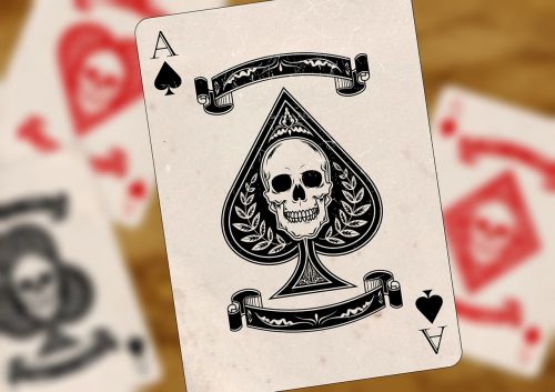 playing cards ace heart
