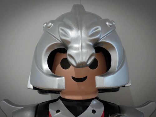playmobil head helm