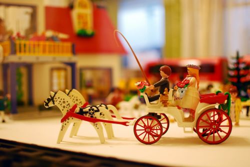 playmobil wedding carriage