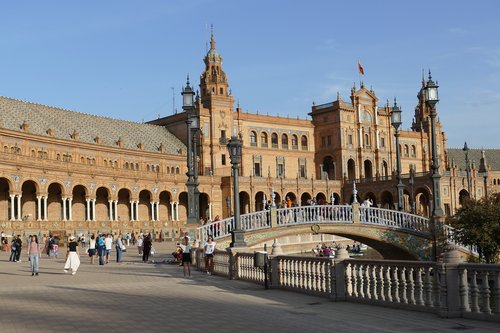plaza-de-espana  sevilla  spain