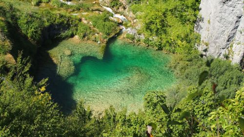 plivicer lakes croatia forest