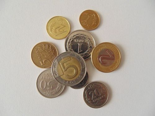 coins polish currency