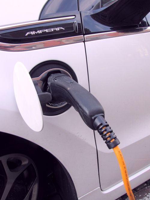 plug-in electricity e-car
