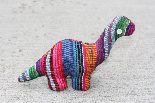 plush handmade dinosaur