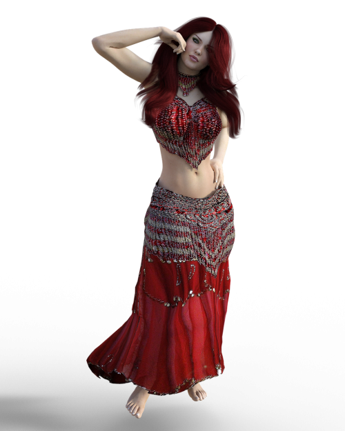 png 3d woman