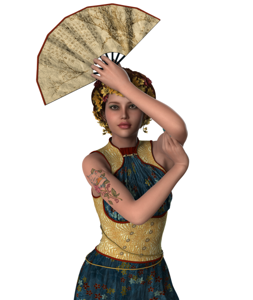 png 3d woman