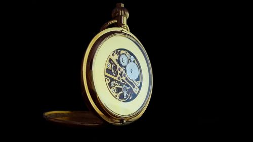 pocket watch time clock