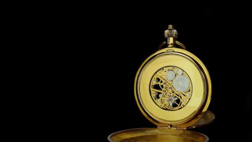 pocket watch time clock