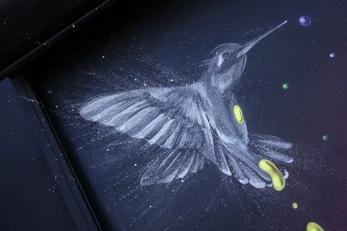 poetry painting bird