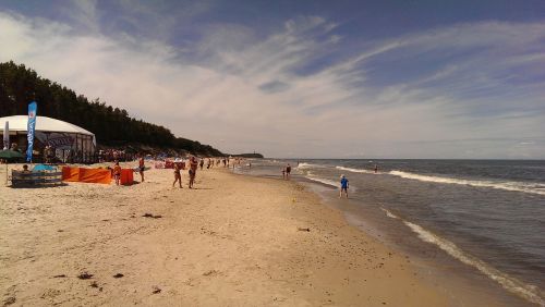 pogorzelica baltic beach