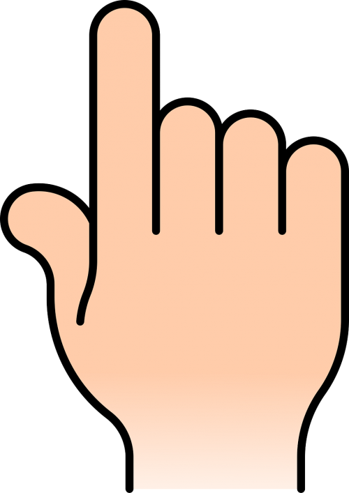 pointer pointing index finger