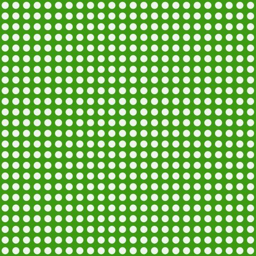points pattern green