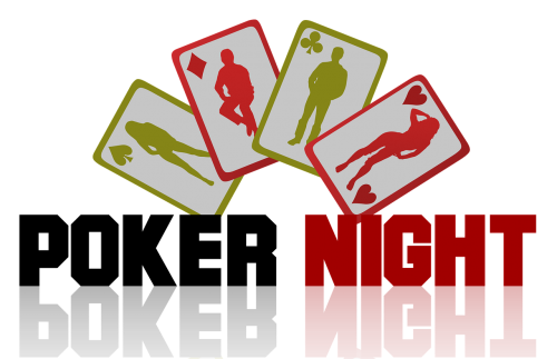 poker night sign