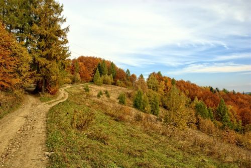 poland pieniny autumn