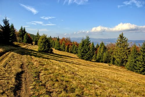 poland pieniny autumn