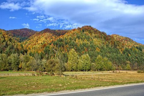 poland pieniny autumn