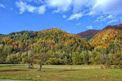 poland pieniny autumn