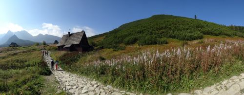 poland the national park mountains