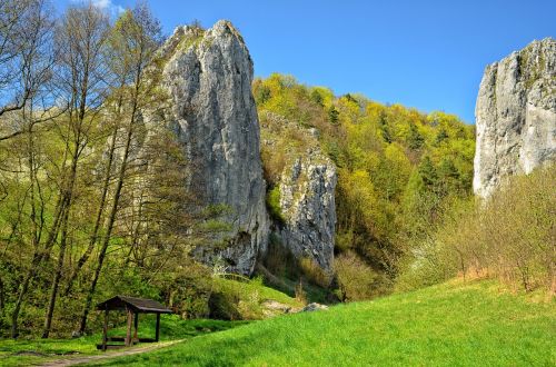 poland valley bolechowicka landscape