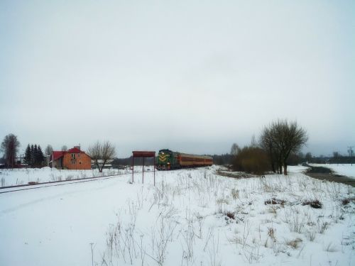 poland train winter