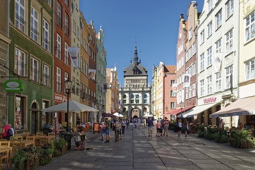 poland  gdańsk  historic center