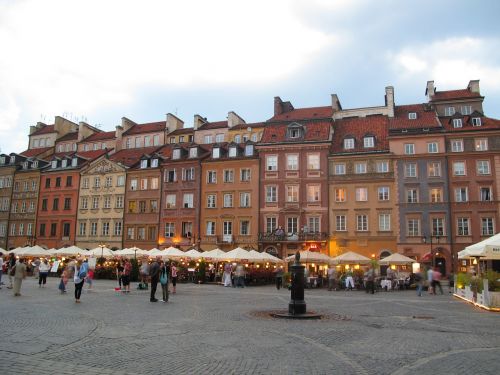 poland warsaw rynek