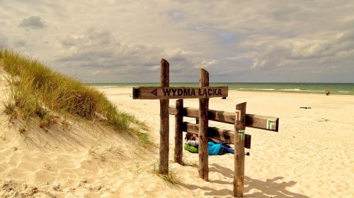 poland slowinki park dune