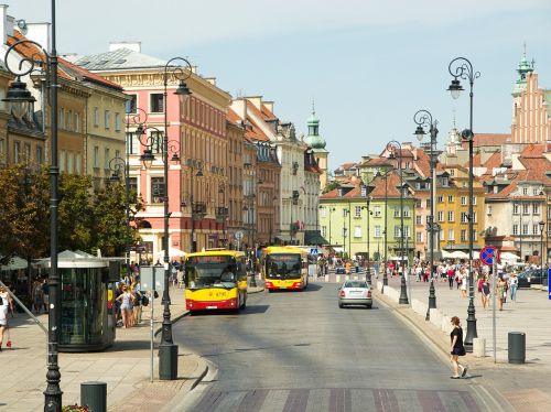 poland warsaw old town