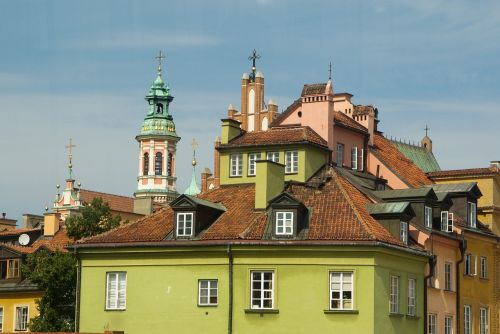 poland warsaw old town